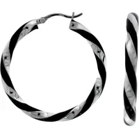 VIVANCE Creolen 925 Silber rhodiniert mehrfarbig one-size