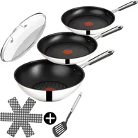 Tefal Jamie Oliver Pfannen-Set 6-tlg. 24 cm + 28
