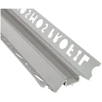 Tktrading24 IN-T77 LED Alu Fliesenprofil Ecke innen 12mm silber