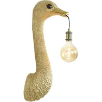 Light & Living Ostrich 1 E27 gold Kunststoff