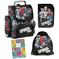 Goldkids Schulranzen 4-tlg. Spiderman mehrfarbig