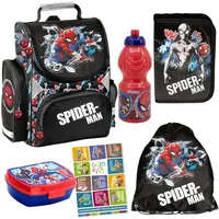 Goldkids Goldkids- Schulranzen für Jungen , 6er-Set - Schul-Rucksack