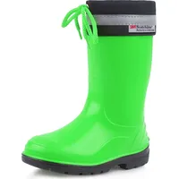 Ladeheid Kinder Gummistiefel mit Stulpe Regenstiefel für Jungen und