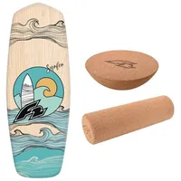 F2 Set Balance Board Tompstone 74x27cm + Halbkugel und