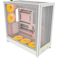 Montech HS01 PRO - Gehäuse, Gaming-Gehäuse, PC-Gehäuse Weiß