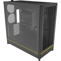 Montech HS01 - Gehäuse, Gaming-Gehäuse, PC-Gehäuse Schwarz