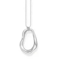 Thomas Sabo Kette mit Anhänger Natural Beauty Silber
