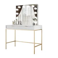 Lookway Schminktisch, Weiß, Holzwerkstoff, 104x78x50 cm, Schlafzimmer, Schminktische