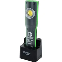 KS Tools 512.4510 LED-Arbeitsleuchte, dimmbar, 1200 Lumen, mit Ladestation