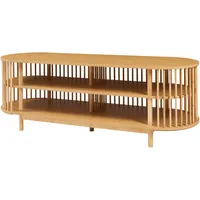 [en.casa] - Fernsehtisch Jarvenpaa 150x48x50 cm Bambus