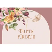Coppenrath Verlag Pop-up-Grußkarte - Blumen