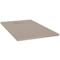 VidaXL Duschwanne SMC Braun 120x70 cm