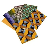 Gerstenberg Verlag WAX Grußkartenset Motiv Orange-blaue Kreise