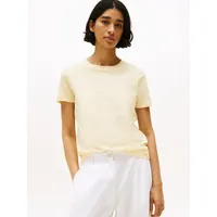 Tommy Hilfiger Kurzarmshirt »REG CORP LOGO C-NK mit Logoschriftzug