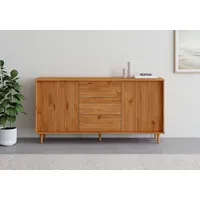 INOSIGN Sideboard »Malmedy Front mit gefrästen Rillen«, Kommode aus