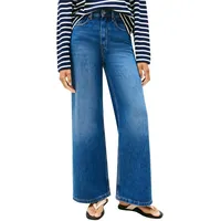 Tommy Hilfiger "DNM FLO WIDE LEG HW", Damen, Gr.