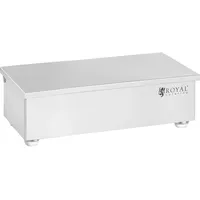 Royal Catering Zutatenbehälter Edelstahl GN 1 4 x 450