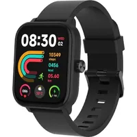 Maxcom Ecowatch 4 GPS 1,9" AMOLEDgehäuse schwarz Silikonarmband schwarz