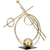 Casablanca by Gilde Skulptur Abstracto goldfarben H. 45,5 cm