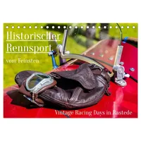 Calvendo Historischer Rennsport - vom Feinsten (Tischkalender 2026 DIN