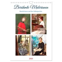 Calvendo Berühmte Malerinnen (Wandkalender 2026 DIN A4 hoch), CALVENDO