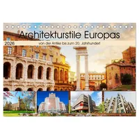 Calvendo Architekturstile Europas - von der Antike bis zum