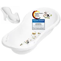 Kinderwelt Funny Farm weiß Baby Badewanne XXL 100 cm