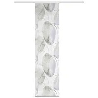 Home in green Schiebegardine ELLRIK, recycelt, 245x60 cm, Bedruckt,