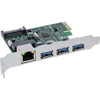 InLine Combokarte Gigabit Netzwerk und USB 3.2 Gen.1, 1x