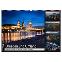 Calvendo Dresden und Umland (Wandkalender 2026 DIN A2 quer),