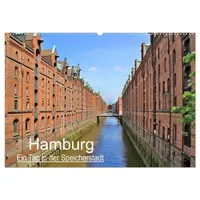 Calvendo Hamburg - Ein Tag in der Speicherstadt (Wandkalender
