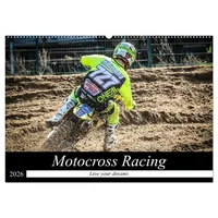 Calvendo Motocross Racing 2026 (Wandkalender 2026 DIN A2 quer),