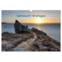 Calvendo Sehnsucht Bretagne (Wandkalender 2026 DIN A3 quer), CALVENDO
