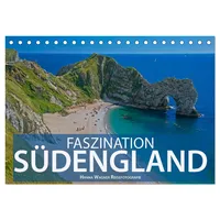 Calvendo Faszination Südengland (Tischkalender 2026 DIN A5 quer), CALVENDO