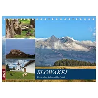Calvendo Slowakei - Reise durch das wilde Land (Tischkalender