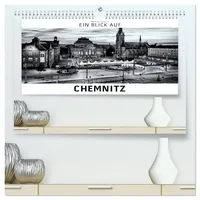 Calvendo Ein Blick auf Chemnitz (hochwertiger Premium Wandkalender 2026