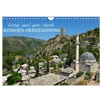 Calvendo Kreuz und quer durch Bosnien-Herzegowina (Wandkalender 2026 DIN