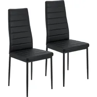 Juskys Esszimmerstühle Loja 2er Set - Moderne Stühle mit