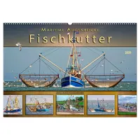 Calvendo Maritime Augenblicke - Fischkutter (Wandkalender 2026 DIN A2