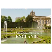 Calvendo Schlösser und Gärten in England (Wandkalender 2026 DIN