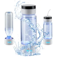 Vevor Wasserstoff-Wasserflaschengenerator, tragbarer Wasserstoff-Wasserbereiter 380 ml, wasserstoffreiches Wasserionisationsgerät mit
