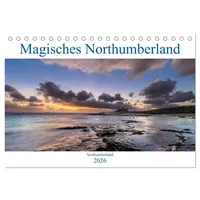 Calvendo Magisches Northumberland (Tischkalender 2026 DIN A5 quer), CALVENDO