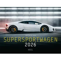 HEEL VERLAG Supersportwagen Kalender 2026 Eintragkalender