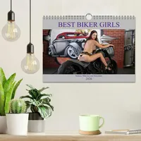 Calvendo Best Biker Girls (Wandkalender 2026 DIN A4 quer),