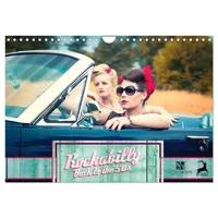 Calvendo Rockabilly - Back to the 50s (Wandkalender 2026