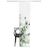 Home in green Rufus 245x60 cm, Blumendruck, Rec. Polyester,