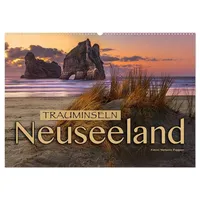 Calvendo Trauminseln Neuseeland (Wandkalender 2026 DIN A2 quer), CALVENDO