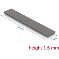 DeLock 18469 Wärmeleitpaste Thermalpolster 3,2 W/mk,