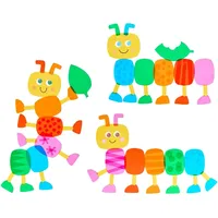 HABA Fensterbild Raupen Bastelset