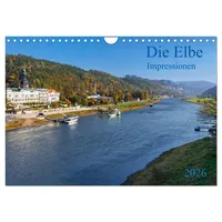 Calvendo Die Elbe Impressionen (Wandkalender 2026 DIN A4 quer),